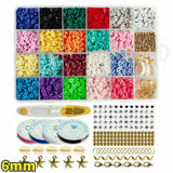 Polymer Clay Beads DIY Set Tool Parts Discs Loose Slice Bead