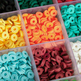 Polymer Clay Beads DIY Set Tool Parts Discs Loose Slice Bead