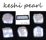 25mm Keshi Pearl Beads - Loose Pearls for Jewelry Making