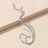 Punk Style Snake Ear Cuff Earring Silver Animal Ear Clip