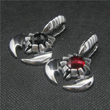 Scorpion Men Pendant Stainless Steel Punk Stone Pendant