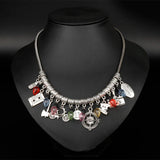 Stranger Christmas Lights Charm Necklace - Lobster Clasp Bulb Pendant