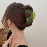 Summer Style C Shape Hair Clamps for Women Girls - Strong Nonslip Hair Clips