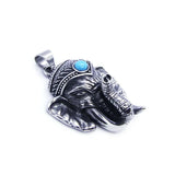 Elephant Pendant 316L Stainless Steel Necklace
