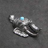 Elephant Pendant 316L Stainless Steel Necklace