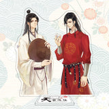 Tian Guan Ci Fu Acrylic Stand Hua Cheng Xie Lian Desk Decor