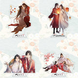 Tian Guan Ci Fu Acrylic Stand Hua Cheng Xie Lian Desk Decor