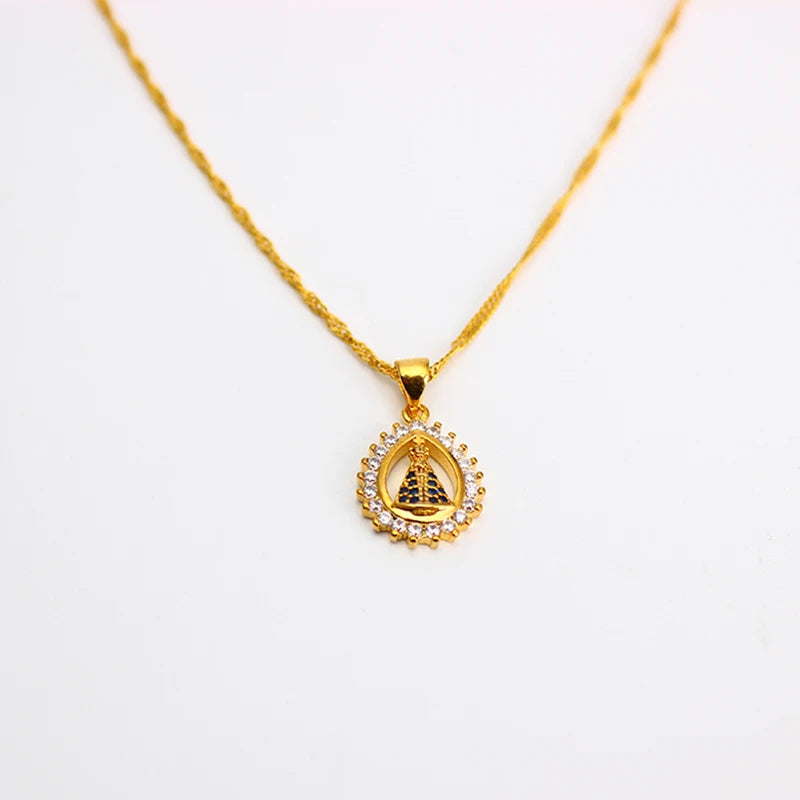 Catholicism Praying Pendant Jewelry for Women