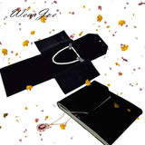 Velvet Pendant Locket Storage Jewelry Roll Bag Organizer Holder