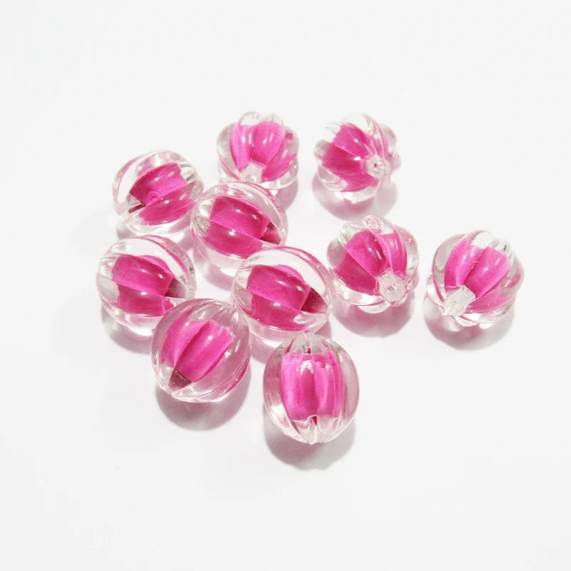 Acrylic Watermelon Beads 550pcs for Chunky Jewelry/DIY Hand Made