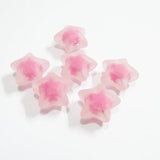280pcs Acrylic Matte Star Beads For Chunky Jewelry/DIY Hand