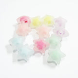 280pcs Acrylic Matte Star Beads For Chunky Jewelry/DIY Hand