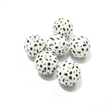 20mm 100pcs Leopard Beads For Necklace/Jewelry