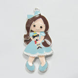 10pcs/lot Girl Pendants For Chunky Kids Necklace