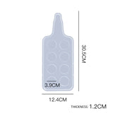 Epoxy Wine Glass Tray Mold DIY Home Office Decor Making Mould