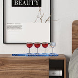 Epoxy Wine Glass Tray Mold DIY Home Office Decor Making Mould