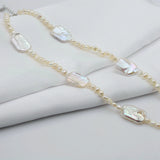 Baroque Style Natural Freshwater Pearl Choker Necklace