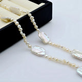 Baroque Style Natural Freshwater Pearl Choker Necklace