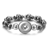 4 Styles Ginger Snap Bracelet 18mm Snap Button Jewelry