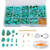 Turquoise Beads Set for Earrings & Crafts DIY