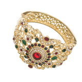 Moroccan Style Rhinestone Bracelet Bangle