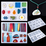 83pcs Resin Jewelry Mold Kit Silicone Molds
