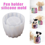 Silicone Epoxy Resin Casting Stencil Storage Jar Making Template