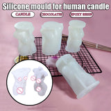 Human Body Silicone Stencil for DIY Craft