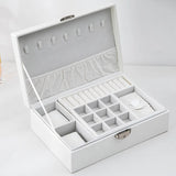 Jewelry Storage Box Portable Multi-layer Makeup Storage Box