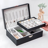 Jewelry Storage Box Portable Multi-layer Makeup Storage Box