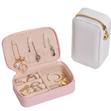 Mini Jewelry Bag Pink Earrings Necklaces Display Box