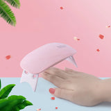 Portable Mini UV LED Nail Dryer 6W 45s/60s Timer