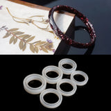 Round Silicone Flower Molds for DIY Bracelet Bangle Casting