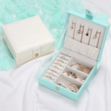 PU Jewellery Box Jewelry Organizer Display Travel Jewelry Case Boxes