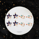 40pcs Cartoon Astronaut Alloy Charms for DIY Jewelry Making