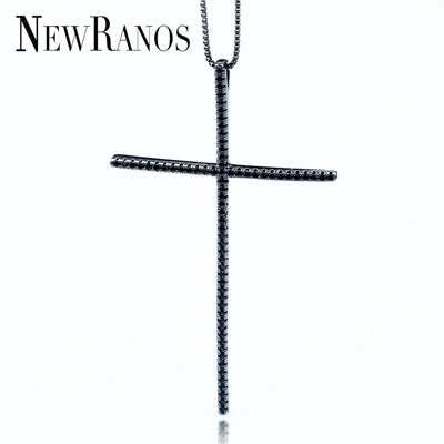 Large Cross Pendant Necklace For Women Long Necklaces Women Jewelry
