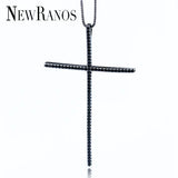 Large Cross Pendant Necklace For Women Long Necklaces Women Jewelry