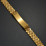 10mm Punk Engraved Name Date Bracelet Stainless Steel Bangle
