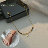 Star Colorful-beads Bracelet for Women Girlfriend Party Jewelry