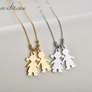 Personalized Boy Girl Lover Name Necklace Date Pendant