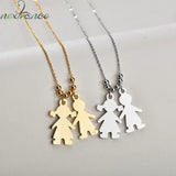 Personalized Boy Girl Lover Name Necklace Date Pendant
