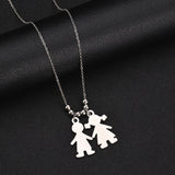 Personalized Boy Girl Lover Name Necklace Date Pendant