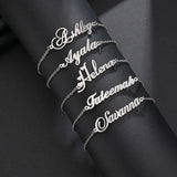 Personalized Stainless Steel Name Bracelet Bangle