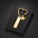 Nextvance Music Keychain Engraved Name Car Key ring Women Lover Student Gift