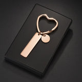 Nextvance Music Keychain Engraved Name Car Key ring Women Lover Student Gift