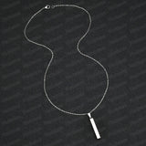 Nextvance Bar Necklace Engraved Pendant Stainless Steel Gift