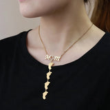 Nextvance Name Necklace Personalized Engraved Necklaces For Women