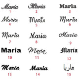 Personalized Name Eardrop Stainless Steel Earring