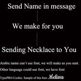 Personalized Name Eardrop Stainless Steel Earring
