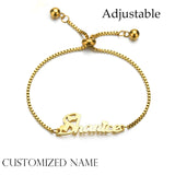 Nextvance Name Heart Bead Chain Bracelet Lover Stainless Steel